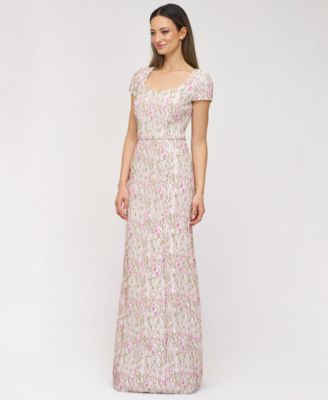 Women's Embroidered Sweetheart Mermaid Gown