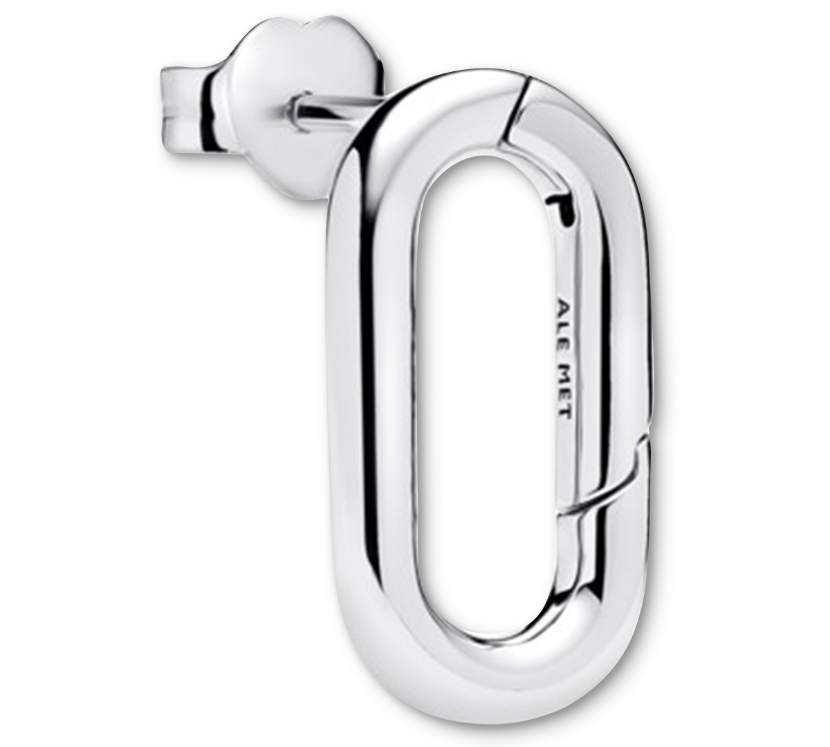 Pandora Openable Stud Earrings In Metallic