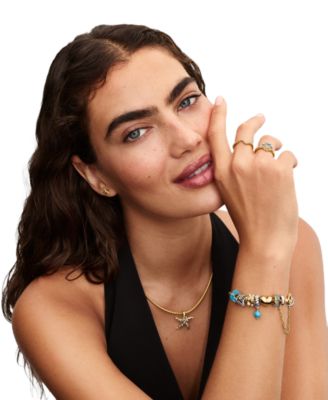 Elongated Safety Chain Charms