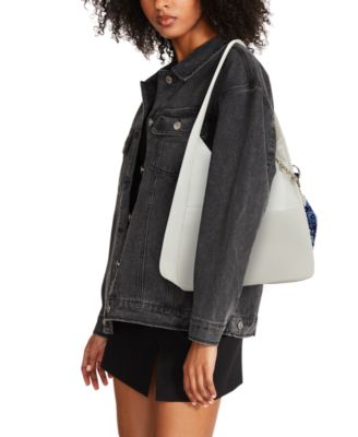 Medium Leather Hobo Bag