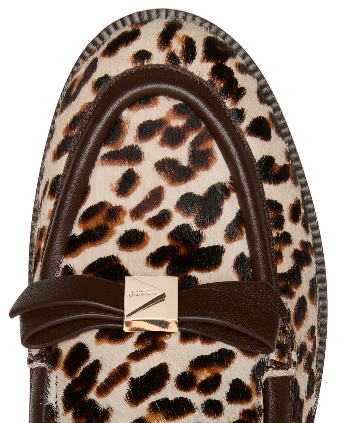 Kate Spade Deco Bow Loafer In Brown