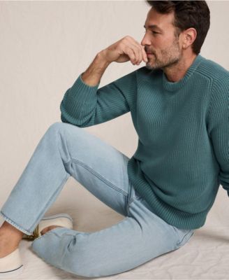 Men's Cotton Drifter Saddle Crewneck Shaker Sweater