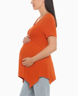 Women's Shirred Maternity Top