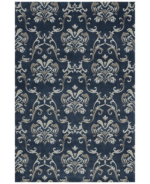 Dalyn Mosaic Emma Navy 9 6 X 13 2 Area Rug Reviews Rugs Macy S