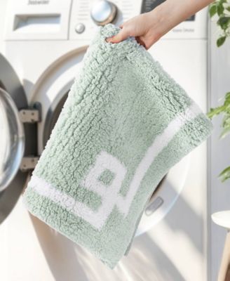 Evan Tufted Cotton Bath Rug, 24" x 40"