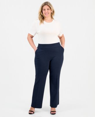 Anne Klein - Plus Size Bootcut Pants