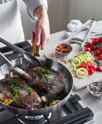 Stainless Steel 2-Pc. Frypan Set