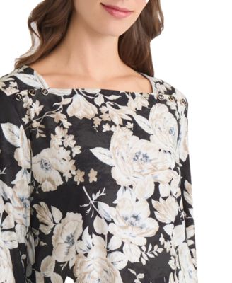 Women's Floral Print Top