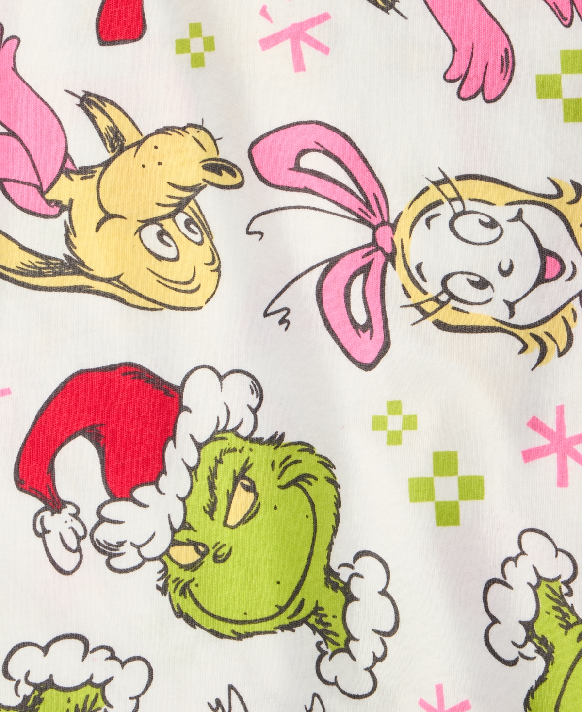 Epic Threads Girls Toddler 2t-4t Grinch And Friends Printed T-shirt, Macy's Exclusive In White