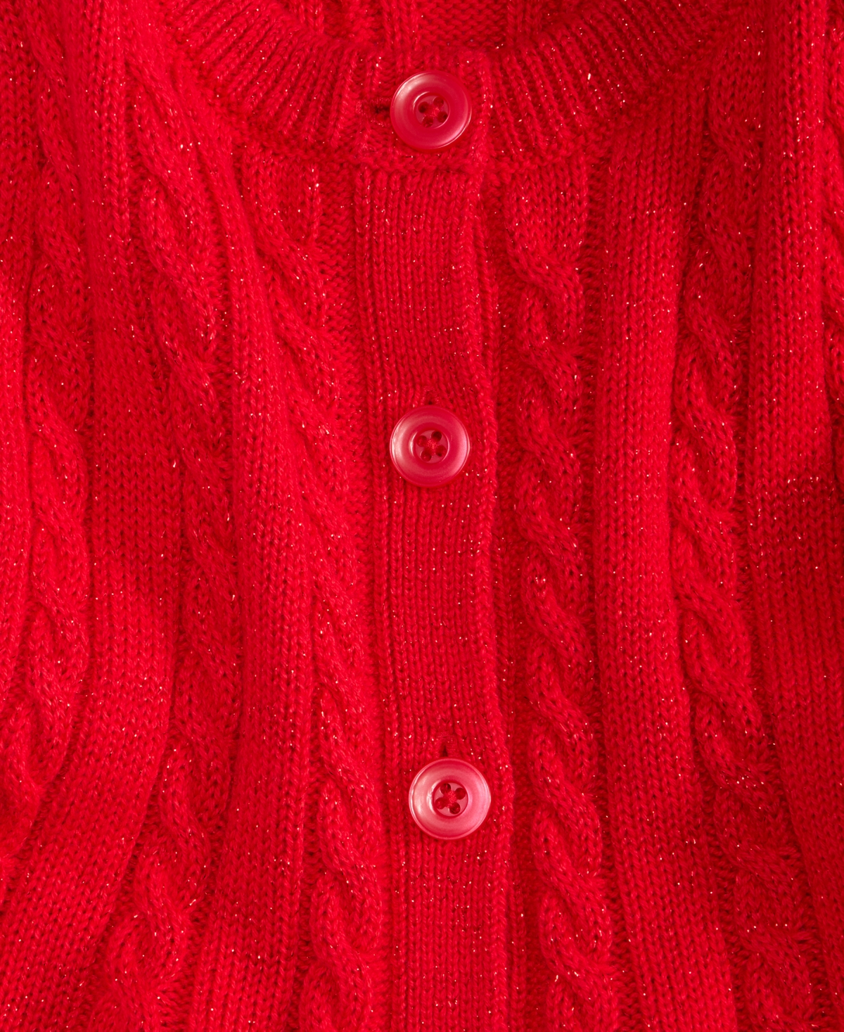 Epic Threads Girls Toddler 2t-4t Peplum Long Sleeve Cardigan, Macy's Exclusive In Red