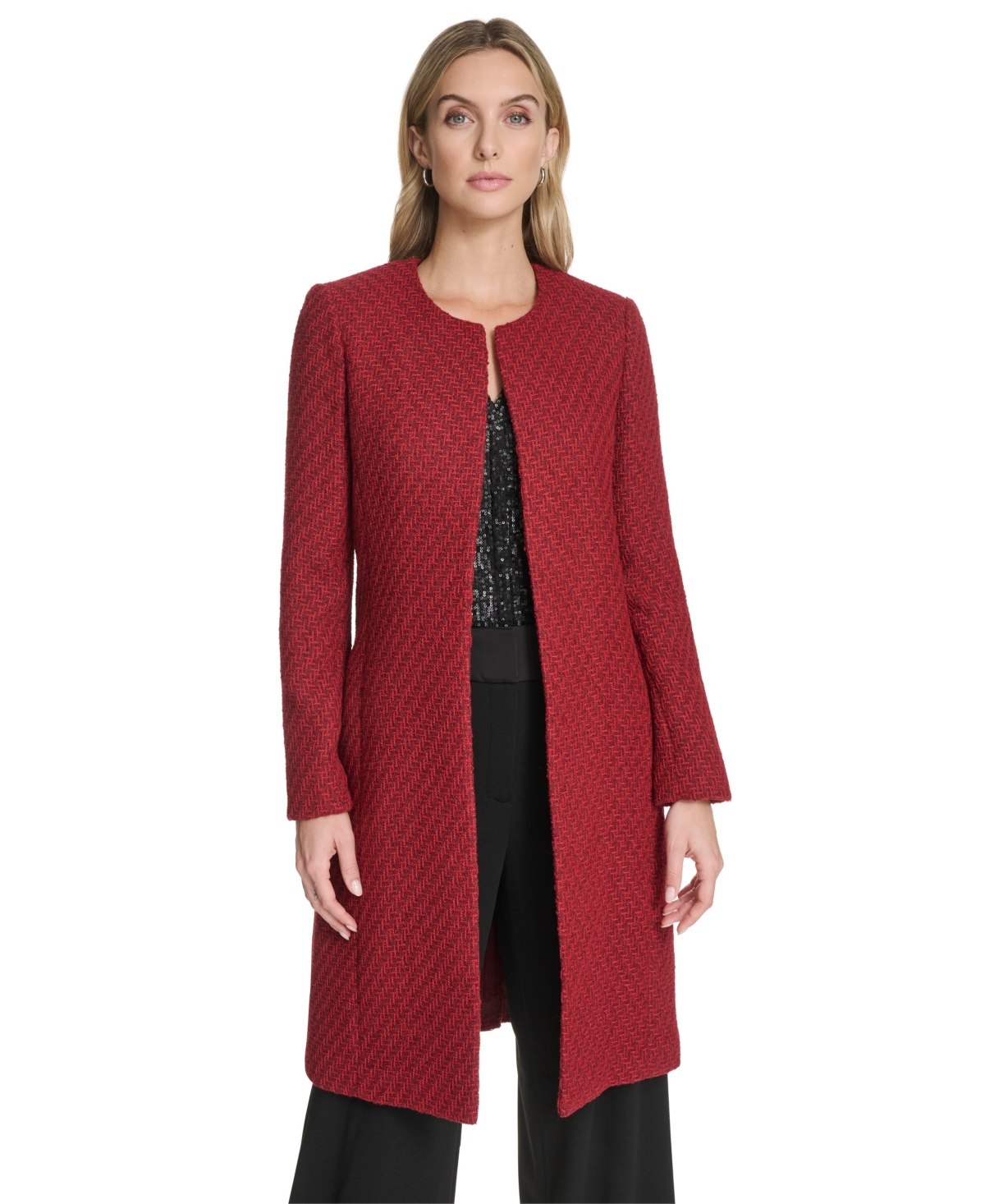 Calvin Klein Petite Novelty Topper Jacket