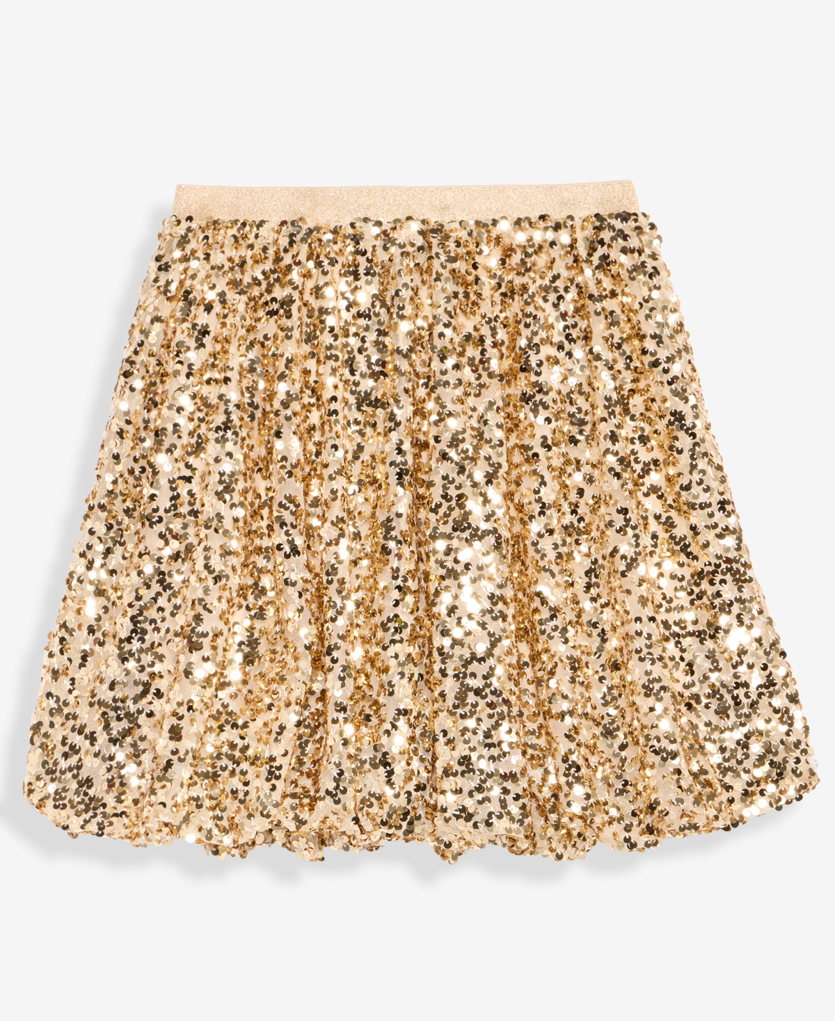 Epic Threads Girls 5-20 Sequin Detail Bubble Skirt, Macy's Exclusive In Yellow