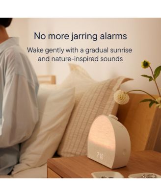 Restore 3 Sunrise Alarm Clock, Sound Machine, Smart Light (Greige) - White Noise, Screen-Free Sleep Routine