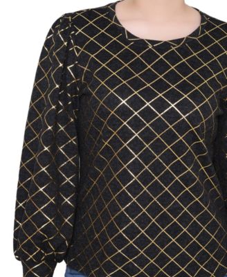 Women's Bishop Sleeve Pullover Top