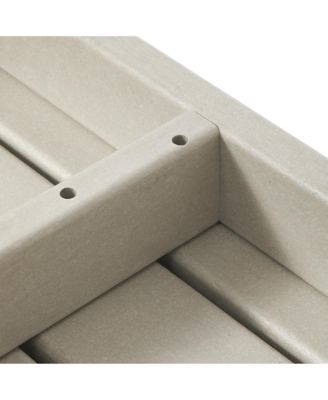 Outdoor Patio Classic Adirondack Coffee Table