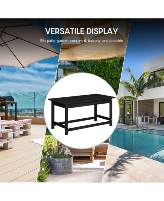 Outdoor Patio Classic Adirondack Coffee Table