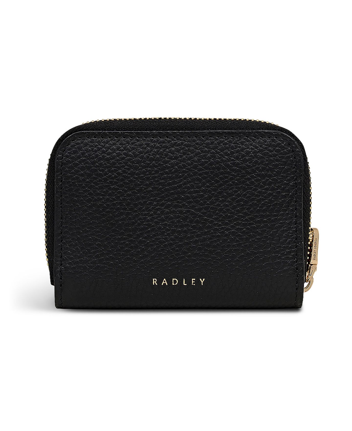 Женский средний кожаный кошелёк Radley London Authentic на молнии, цвет: Чёрный — фото 1