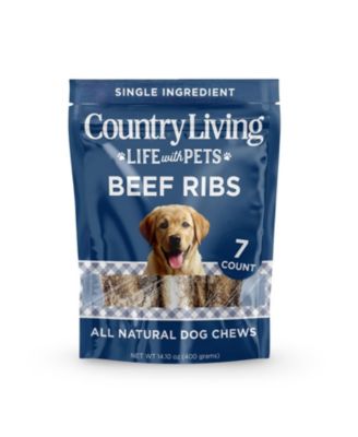 4”-7” Rib Bones Dog Treats – 7 Count Bag – All-Natural