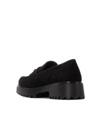 Women's Casual Suede Penny Loafers Refresh Collection By XTI