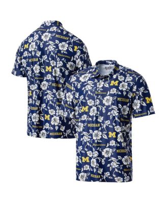 Reyn Spooner - Men's Navy Michigan Wolverines Pua Performance Polo Shirt