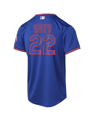 Big Boys and Girls Juan Soto Royal New York Mets Alternate 2 Limited Jersey