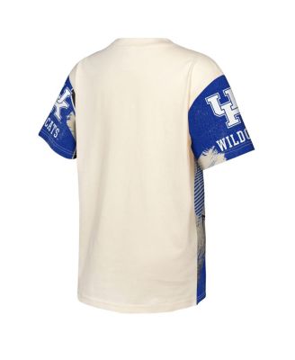 Big Boys and Girls Cream Kentucky Wildcats Make Noise T-Shirt