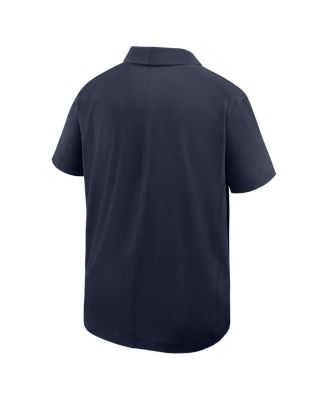 Men's Navy UConn Huskies Woven Dri-FIT Polo Shirt
