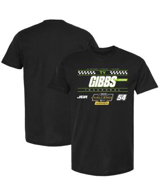 Checkered Flag Sports - Men's Black Ty Gibbs 2025 NASCAR Cup Series In-Season Challenge Winner T-Shirt
