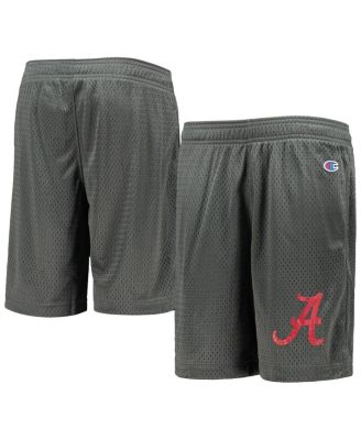 Champion - Big Boys and Girls Charcoal Alabama Crimson Tide Classic Mesh Shorts