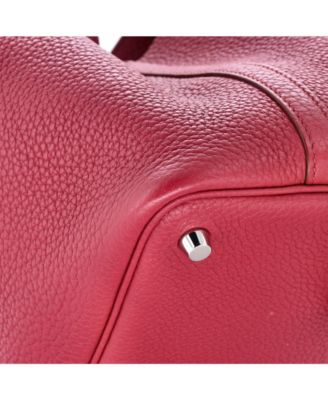 Pre-Owned HERMES PM Picotin Lock Bag Clemence