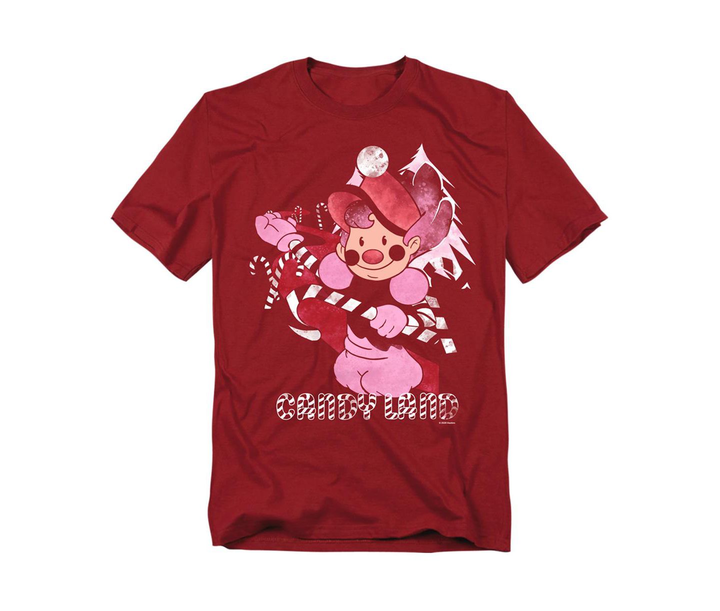 Мужская футболка Hasbro+ Candy Land Mr. Mint from Peppermint Forest, цвет: Красный — фото 1