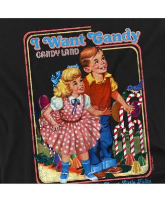Big & Tall Candy Land I Want Candy T Shirt
