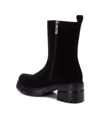 Women's Suede Ankle Booties Refresh Collection By XTI