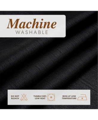 Artisan Lightweight Transparent Faux Silk Sheer Grommet Single Curtain Panel