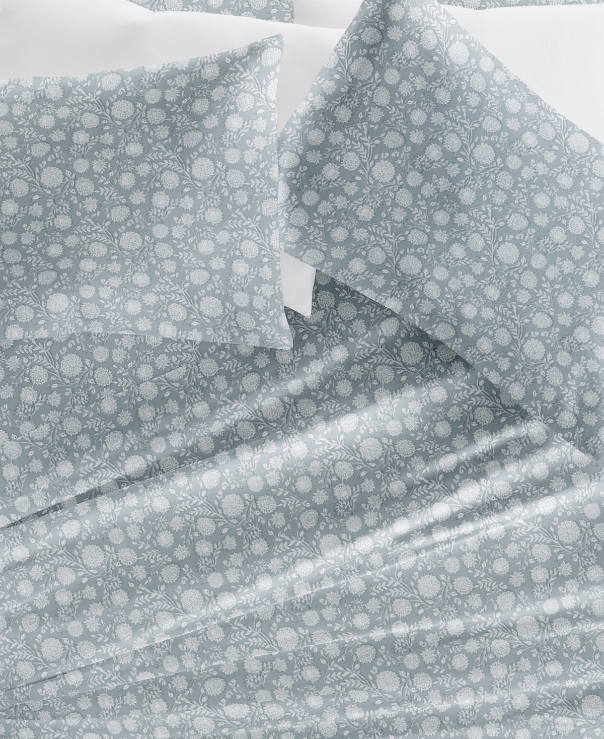 ienjoy Home Long Staple 300-Thread Count Cotton Pattern 3-Pc. Sheet Set, Twin