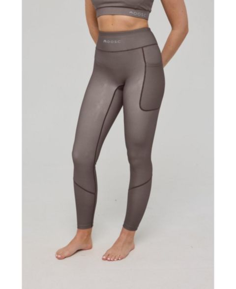 Женские леггинсы OOSC Infinite High Waisted - Khaki, цвет: Хаки