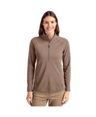 Women's Adapt Knit Stretch Half Zip Long Sleeve Pullover