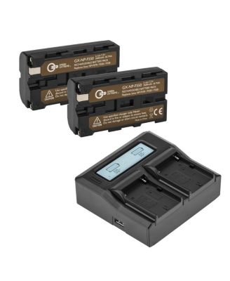 Ninja Ultra 5.2" HDR Monitor-Recorder, Bundle with 2x NP-F550 Batteries and Dual Smart Charger with LCD Screen Base and Plates Kit