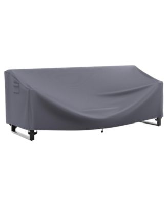 High-Quality 600D Oxford Fabric Outdoor Furniture Cover With Handles And Storage Bag Gray/Brown and Beige