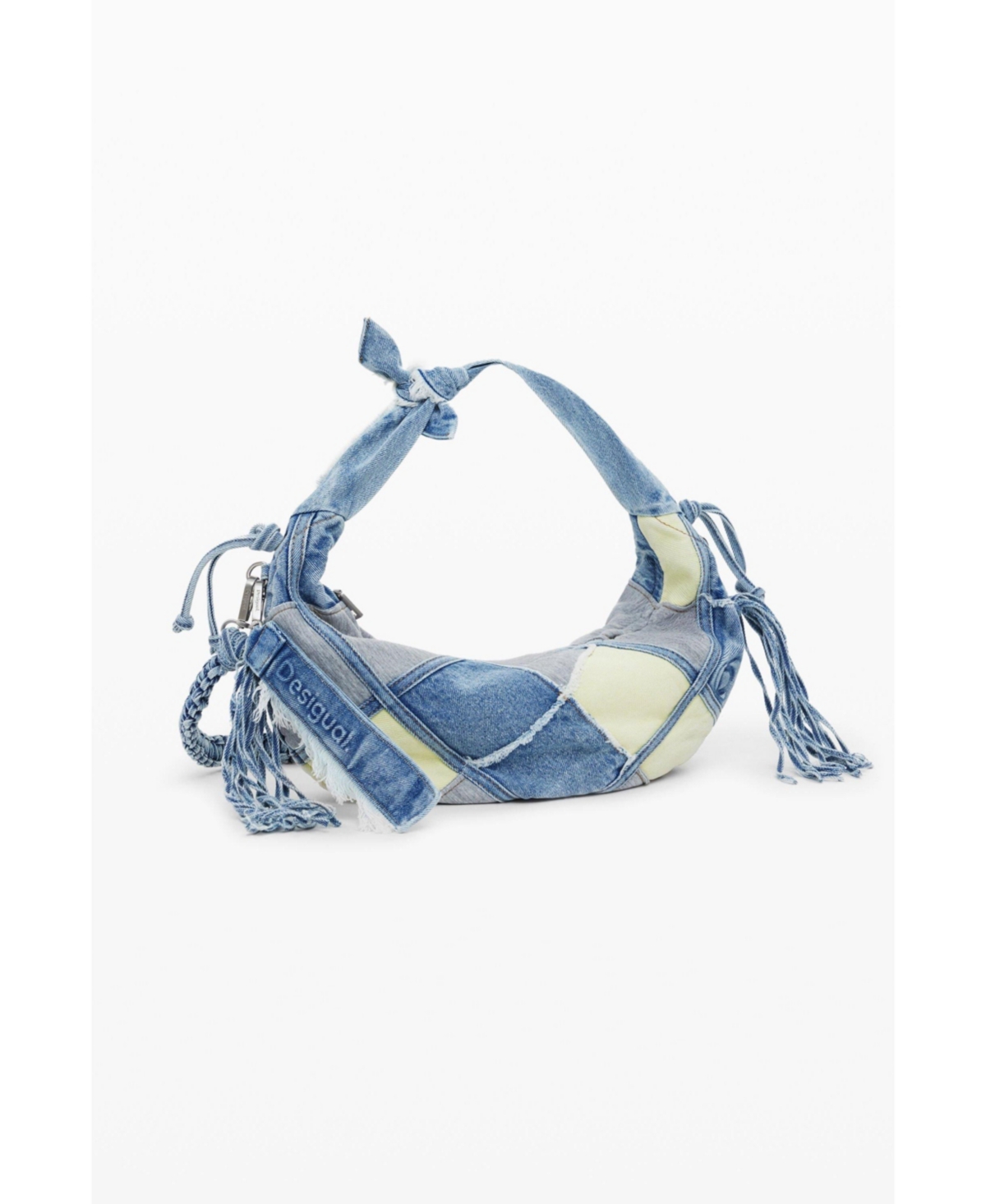 Desigual Women's Medium Patchwork Bag In White