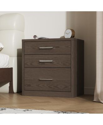 5 Drawers Nightstand with 2 Hidden Drawers,Bedside table,Chest of Drawers