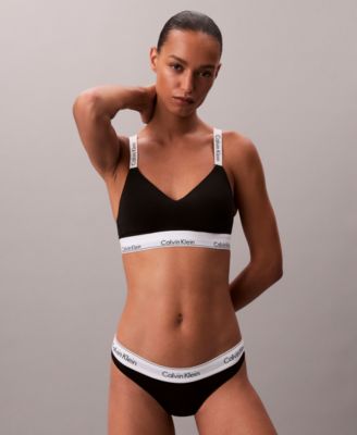 Women's Icon Cotton Lightly Lined Full Coverage Bralette QF8504