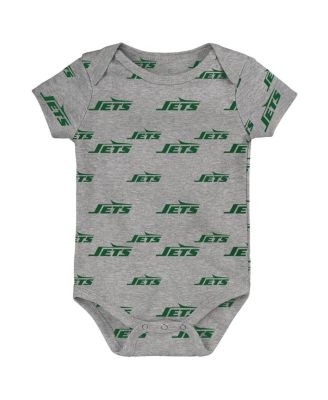 Newborn 3-Piece New York Jets Little Tike Bodysuit Set