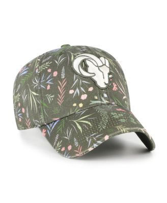 Women's Green Los Angeles Rams Verbena Clean Up Adjustable Hat