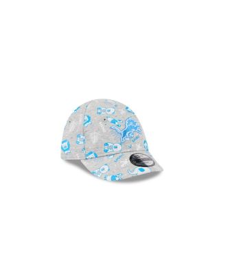 Baby Boys and Girls Gray Detroit Lions Animal 9TWENTY Adjustable Hat