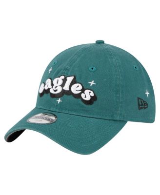 Big Girls Midnight Green Philadelphia Eagles Cheer 9TWENTY Adjustable Hat