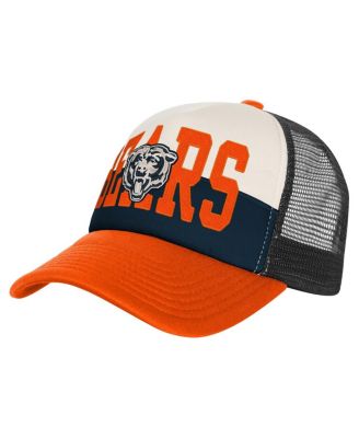 Outerstuff - Big Boys and Girls White/Orange Miami Dolphins Modern Fan Trucker Adjustable Hat