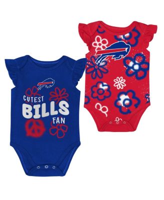 Outerstuff - Baby Girls Buffalo Bills The Sunshine Two-Piece Bodysuit Set
