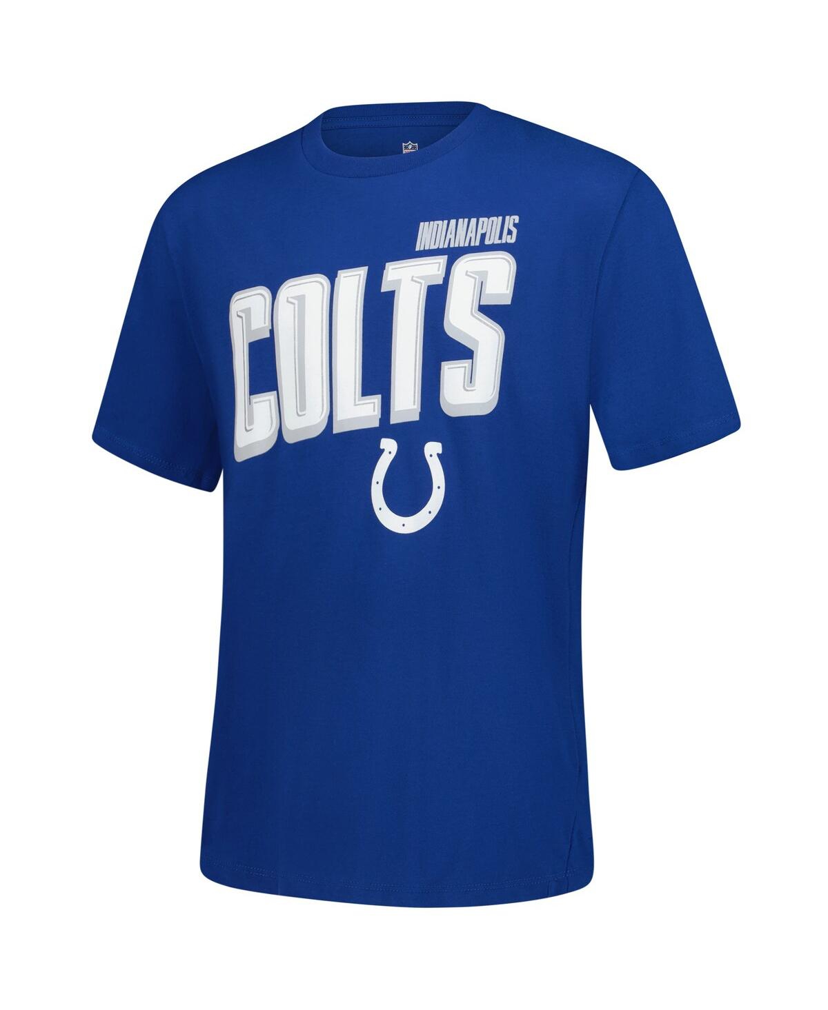 Outerstuff Big Boys And Girls Indianapolis Colts The Mix Combo T-shirt Set In Multi