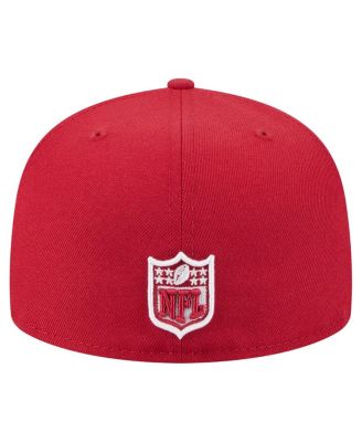 Men's Cardinal Arizona Cardinals Oversized 59FIFTY Fitted Hat